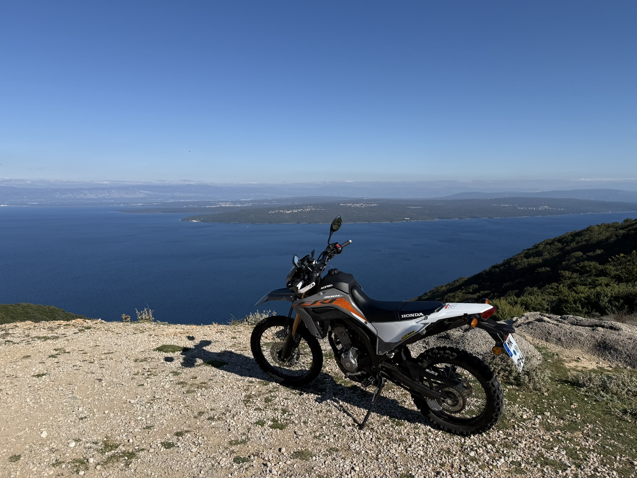 Bike mit Adria-Blick