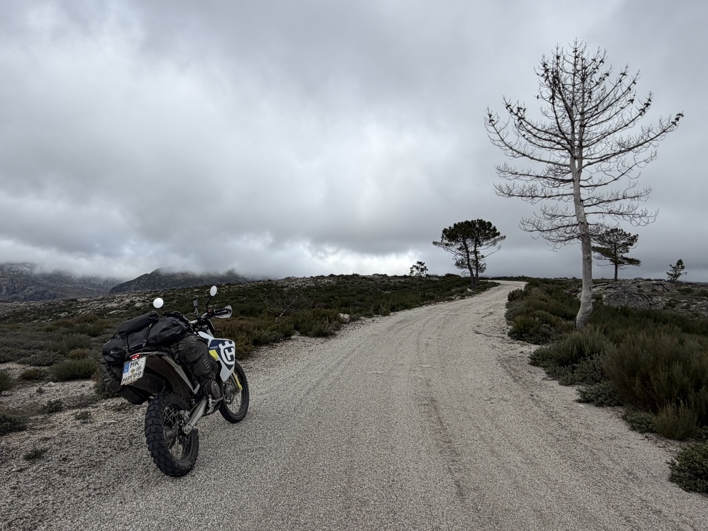 Serra da Estrela im Nebel